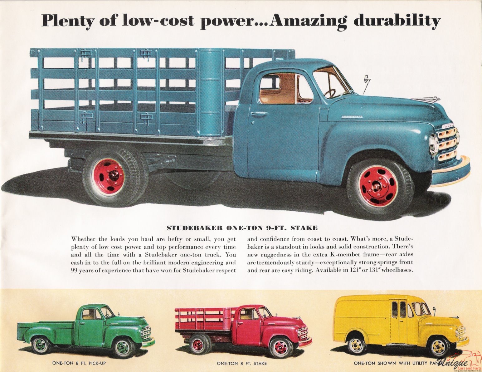 1950 Studebaker Trucks Brochure Page 16